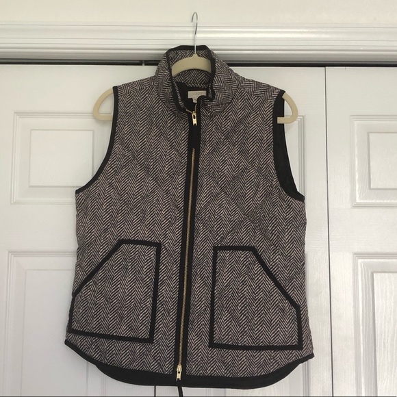 J. Crew Factory Jackets & Blazers - J. Crew Factory NWT Herringbone Vest SZ M